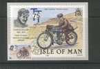 Ile De Man Carte Maximum Avec Timbre - Motorräder