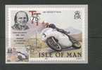 Ile De Man Carte Maximum Avec Timbre - Motorräder