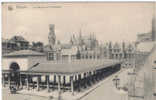 BRUGES BRUSSELS BELGIUM La Marche Aux Poissons EMPTY TOWN MARKET Circa - WWI - Märkte