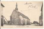 23..DUN LE PALLETEAU.....L EGLISE..DOS SIMPLE..2 SCANS..1902 - Dun Le Palestel