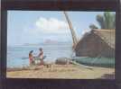 Tahiti édit.sincere N° C18319 Pêcheur Pirogue Belle Cpsm - Polynésie Française