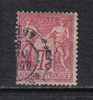 F148 - FRANCIA , 75 Cent  Unificato N. 71. N Sotto B . - 1876-1878 Sage (Typ I)