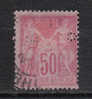 F187 - FRANCIA , 1898 : 50 Cent Unificato N. 104 . N Sotto B . - 1898-1900 Sage (Type III)