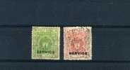 - INDE . TIMBRES DE SERVICE DE BHOPAL 1908 . OBLITERES - Bhopal