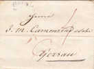 Lettre Préphilatélique , Linéaire De BASEL, Datée Du 26.8.1824, Pour Gersau - ...-1845 Préphilatélie