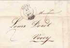 Lettre Préphilatélique , Oblitérée à BERN Le 26 Août 1837, à L'attention De Louis Doret, à Vevey - ...-1845 Precursores