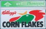 # UK_BT BTA45 Kelloggs Cornflakes 20 Landis&gyr 01.93 Tres Bon Etat - BT Emissions Publicitaires