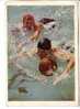 GOOD USSR POSTCARD 1962 - Water Polo - Swimming