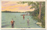 A (bathing) Scene Near Dayton, OH Publ Octochrome - Dayton