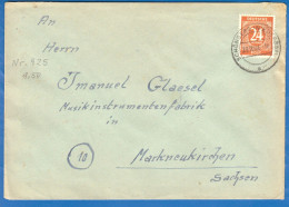 Deutschland; Alliierte Besetzung MiNr. 925; 1946; Schönberg Niederbayer - Covers & Documents