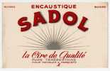 Buvard - SADOL Encaustique - Très Bon état - S