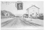 43 // CRAPONNE - La Gare, Vue Intérieure, Pascalet Photo  ** - Craponne Sur Arzon