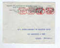 638/13 -   Lettre Affranchissement Mécanique BRUXELLES 1947 Vers Pays-Bas - TARIF 2 F 70 PREFERENTIEL NL - Other & Unclassified