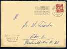 GERMANY Letter From Saarbrucken 4-2-52  With Michel N° 281  Very Clear Cancellation - Lettres & Documents