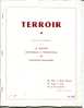 FONTAINE FRANCAISE : TERROIR - Revue De La Société Historique Et Touristique 1963 - Bourgogne