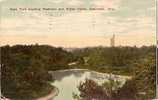 CINCINNATI - OHION - USA - OLD POSTCARD - EDEN PARK SHOWING RESERVOIR AND WATER TOWER - Cincinnati