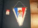 FRENCH BASKETBALL FEDERATION Pennant  ( Great Captain's Flag ) * Fanion Basket-ball Baloncesto Basquete Basket - Kleding, Souvenirs & Andere