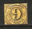 Thurn Und Taxis 1852-58  9Kr (o) MiNr 10 II - Used