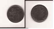 100 LIRE 1966 Repubblica Italiana Moneta QFDC Italia - 100 Liras