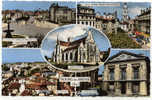 BOURG-EN-BRESSE (Ain) Cours Verdun, Place Bernard, Ecole Carriat, Square Lalande, Avenue Alsace-Lorraine, Hôtel De Ville - Eglise De Brou