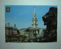 London  - Trafalgar Square And Saint Martin In The Fields - Trafalgar Square