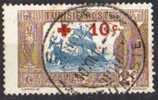 TUNISIA - 2Fr. + 10c. Soprastampato - 1916 N. 84 - OBLITERATO - Andere & Zonder Classificatie
