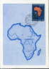 VATICANO MAXIMUM MAXIMA MAXI CARD VIAGGIO PAPA PAOLO VI UGANDA 1969 SASSONE 475  PERFETTA  FDC - Cartas Máxima