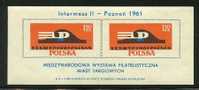 POLAND 1961 MICHEL NO BL.25 MNH - Unused Stamps