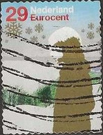 NETHERLANDS 2002 Christmas - 29c - Standing Child Facing Left FU - Used Stamps
