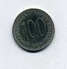 - MONNAIE YOUGOSLAVIE . 100 D. 1987 - Yougoslavie