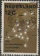 NETHERLANDS 1962 Completion Of Automatic Telephone System - 12c Telephone Network Diagram FU - Used Stamps