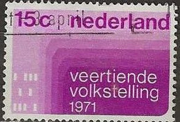 NETHERLANDS 1971 14th Netherlands Census - 15c Fourteenth Census 1971 FU - Used Stamps