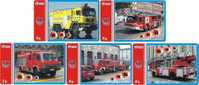 A04256 China Fire Engine 5pcs - Firemen