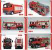 A04258 China Fire Engine 6pcs - Firemen