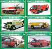 A04260 China Fire Engine 6pcs - Pompiers