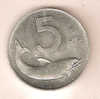 ITALIA REPUBBLICA - 5lire Italma - 1953 - 5 Lire