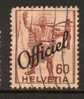 Suisse ; 1942 ; Yval ;  ; N° Y: Service 195 ; Ob ; "  " Cote Y: 4.60 E. - Dienstzegels