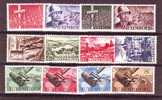 LUXEMBOURG 3 SERIES  U P U  /  VUES DIVERSES  / GENERAL PATTON - Unused Stamps