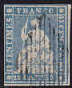 Suisse 1854 : No 23 A - Bien Margé Et Proprement Oblitéré / SBZ 110.- - Used Stamps