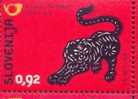 SI 2010-836 LUNAR YEAR TIGER, SLOVENIA, 1v, MNH - Chinese New Year