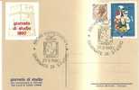 37998)cartolina Serie Viareggio - Giornate Di Studio Con 20£+50£ + Annullo - Viareggio