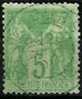 France 64 Obl. - 1876-1878 Sage (Type I)