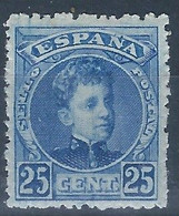 ES241SACF-L2903TTAN.España.Spain. Espagne.ALFONSO  Xlll.1901  (Ed 248*).con Charnela, MAGNIFICO - Neufs