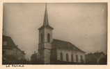 HERIMONCOURT (25) Carte Photo Vue De L'église Temple - Altri & Non Classificati