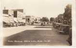 Storm Lake Iowa, Lake Avenue Street Scene, Autos Stores On C1930s Vintage Real Photo Postcard - Altri & Non Classificati