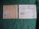 Recu Et Quittance 1913-college De Saintes-timbres 25c Et 10c- - Unclassified