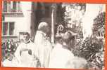 Sc084 Procession Fête-Dieu 1929.Monseigneur Besson Evêque Fribourg.Carte-photo, Mention Manuscrite - Fribourg