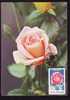 ROSES 1985 Carte Maximum,maxicard,oblitera Tion Concordante Romania - Rosas