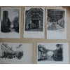 5 Cartes Postales (1902) : Montfort L'amaury - Montfort L'Amaury