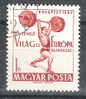 Hongrie /Magyar Posta, HALTEROPHILIE , Budapest 1962 ; Obl TB - Weightlifting